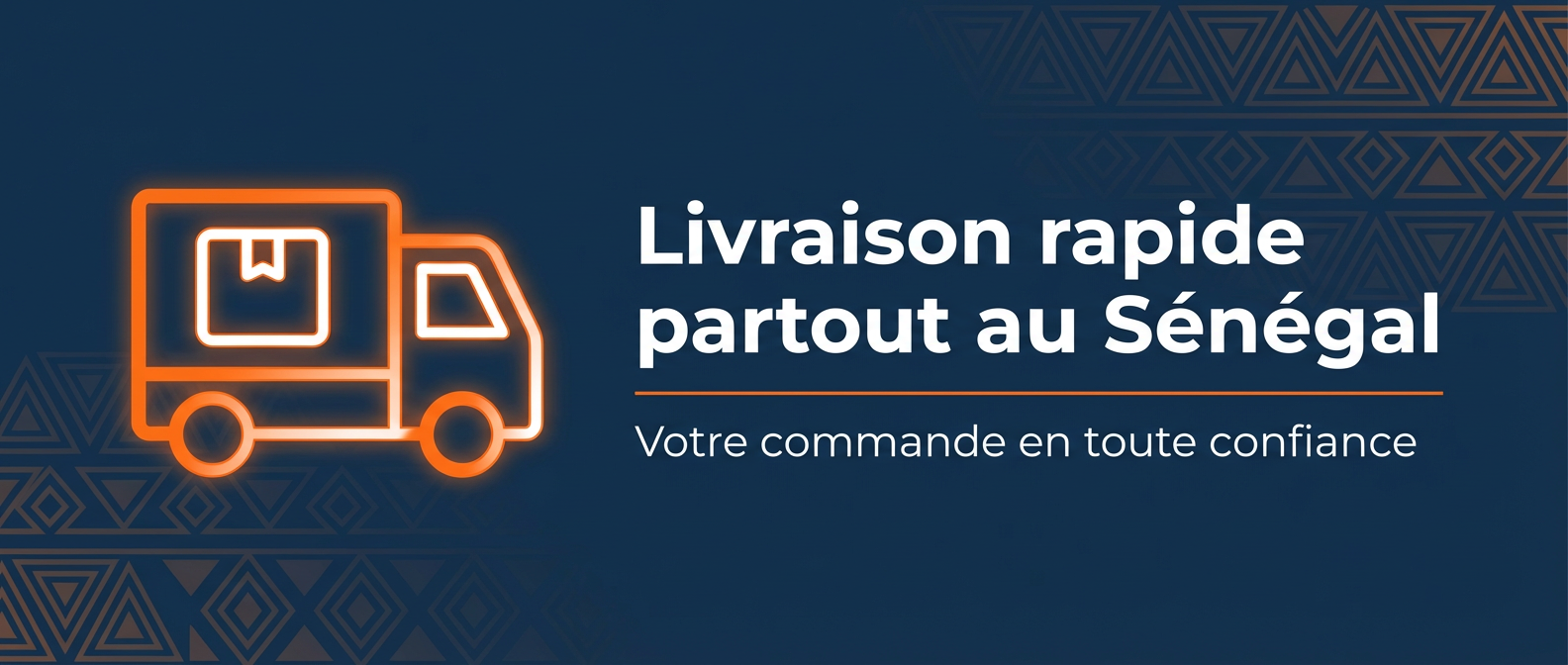 Livraison rapide partout au Sénégal